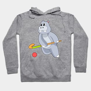 Hippo Hockey Hockey stick Hoodie